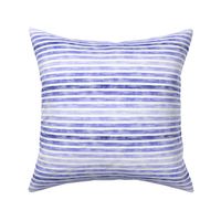 Indigo Watercolor Stripes