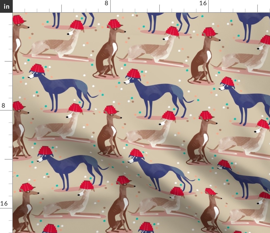 Whippet fabric coffee