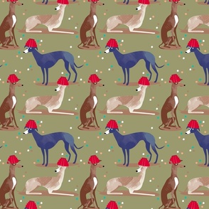 Whippet fabric olive