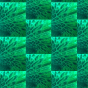 Emerald Azalea Quilt Medium Scale