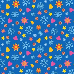 Stars and snowflakes