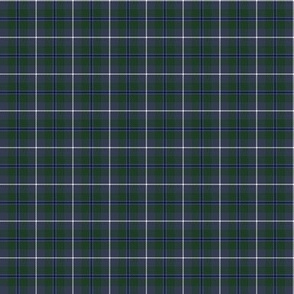 Douglas tartan, 1" dark colors