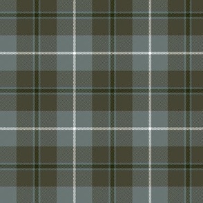 Douglas tartan, 3" weathered greys