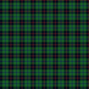 Douglas 1920 black tartan, 1"