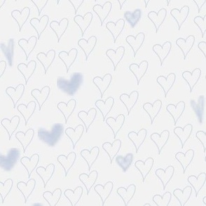 Periwinkle hearts