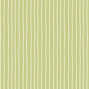 Stripey Stripes in Spring Green 1.5 x 4.5