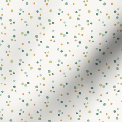 Dot Mix in Cream 2.5x3.25