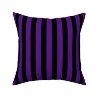 Purple and Black stripe Fabric and Wallpaper