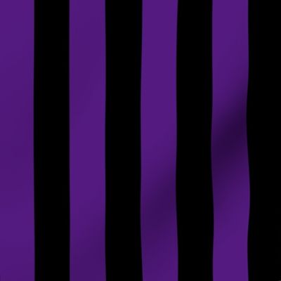 Purple and Black stripe Fabric and Wallpaper