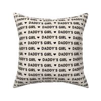 medium // Valentines Day fabric daddy's girl text