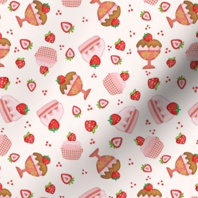 Ditzy Strawberry Treats- Small Scale