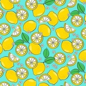 Ditsy Toss Lemons
