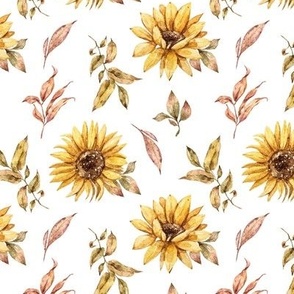Sunflower Pattern A