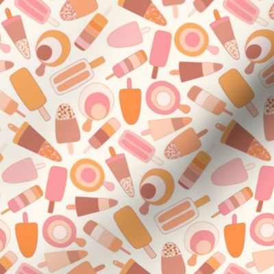 retro popsicles ditsy by Pippa Shaw