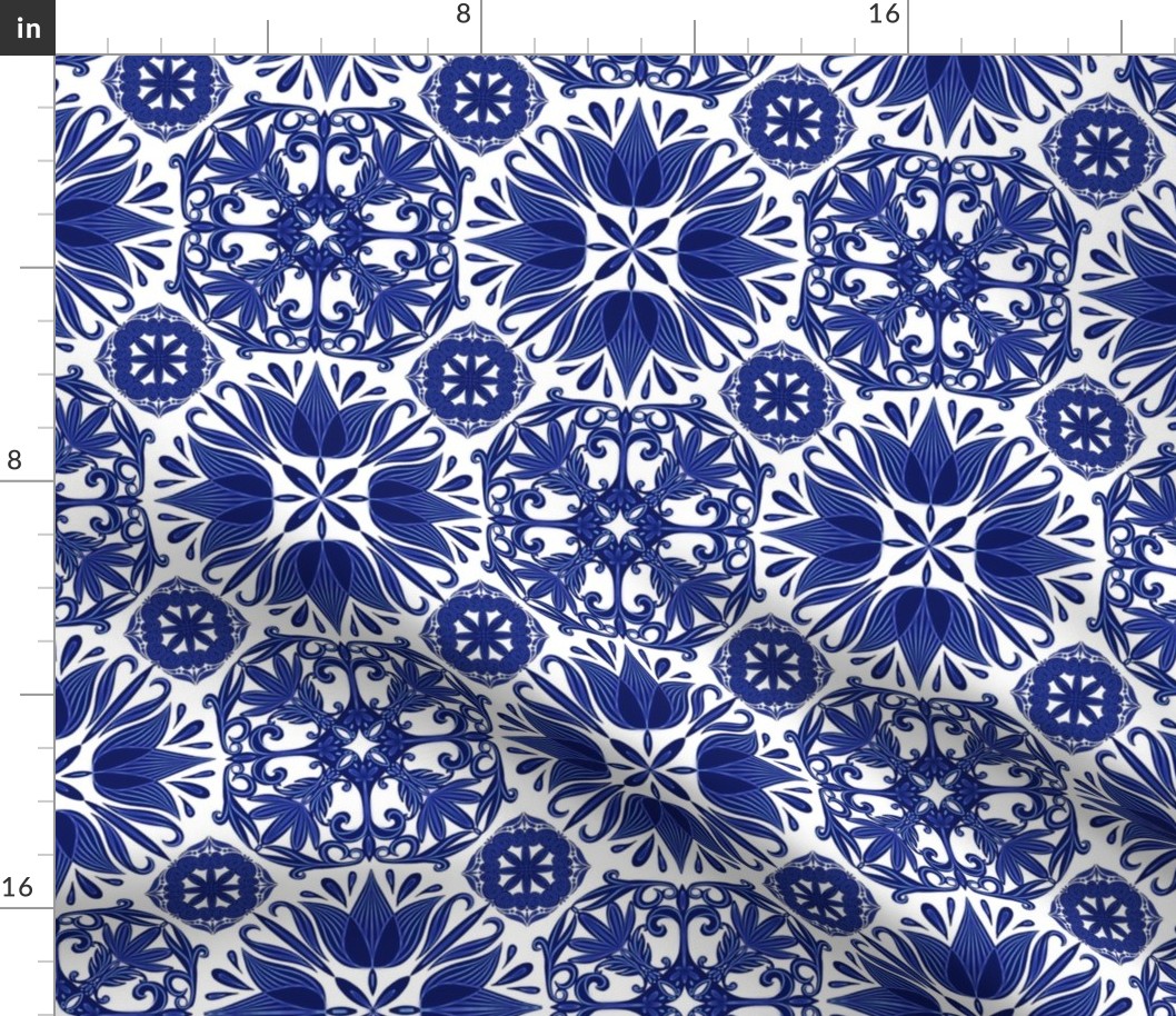 Portuguese tile  pattern