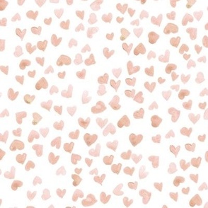 simple hearts -blush 16.5in