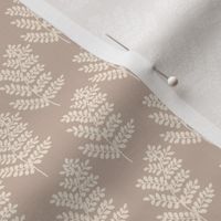 Small Fabric & Large Wallpaper - Gentle Leaves - Var. 01 - 2.19in x 1.60in fabric // 12in x 8.78in wallpaper