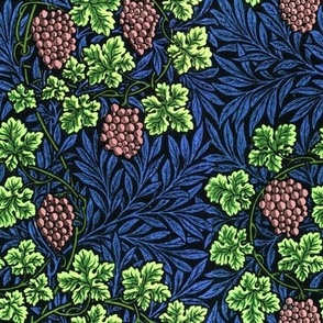 1873 William Morris Grapevine - Original Colors