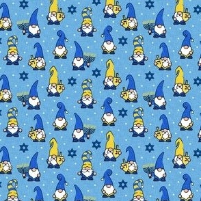 (extra small scale) Hanukkah Gnomes - blue - C22