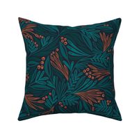 Willow Foliage (teal)
