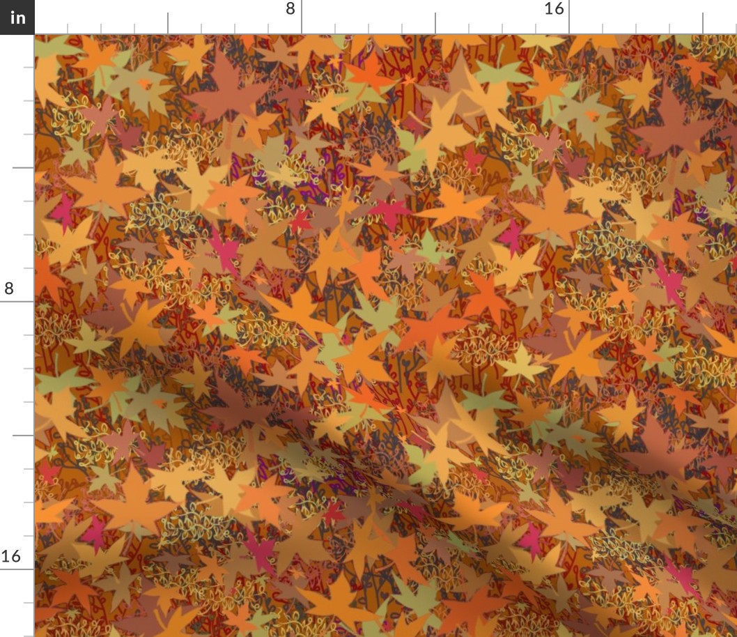 Large Scale Autumn Leaves 3