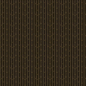 Deco Drip Pinstripe -- Dark Olive and Gold Art Deco Gangster Pinstripe with Faux Black Glitter Stripes – Bathroom Decor -- 2.62in x 2.25in repeat -- 1200dpi (13% of Full Scale)