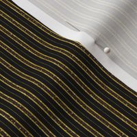 Art Deco Glitter Pinstripe -- Dark Olive and Gold Art Deco Gangster Pinstripe with Faux Black Glitter Stripes – 2.62in x 2.25in repeat -- 1200dpi (13% of Full Scale) 