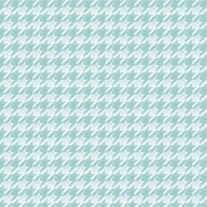 houndstooth dusty teal