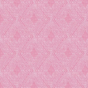 diamond dash - pink/white