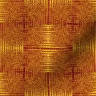 Rotating Woven Textures in Golden Brown - 4 inch repeat