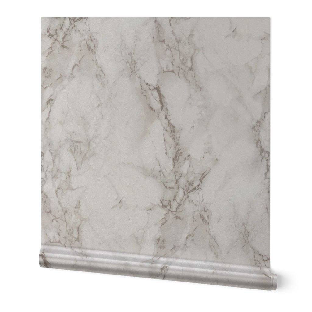 Classic Beige and White Marble Natural Stone Veining Quartz