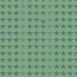 Green starfish
