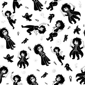 goth kids pattern