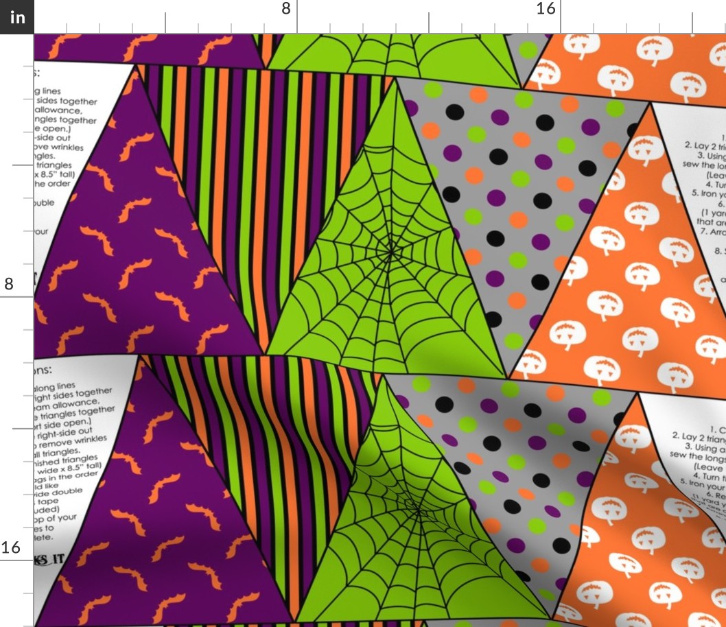 Halloween Bunting Kit