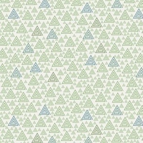 Green maze triangles