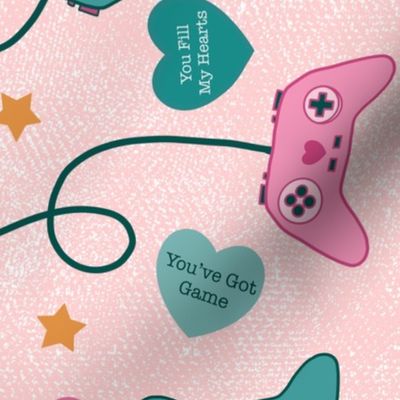 Funny Valentine: Be My Player 2, Pink (Jumbo)