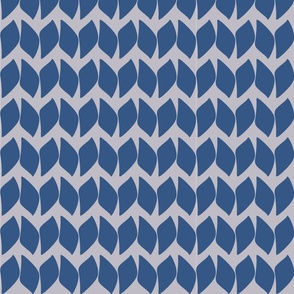 Chevrons Navy on Taupe