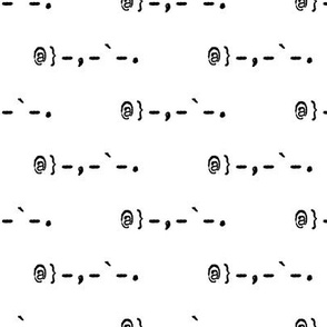 Ascii Fabric, Wallpaper and Home Decor | Spoonflower