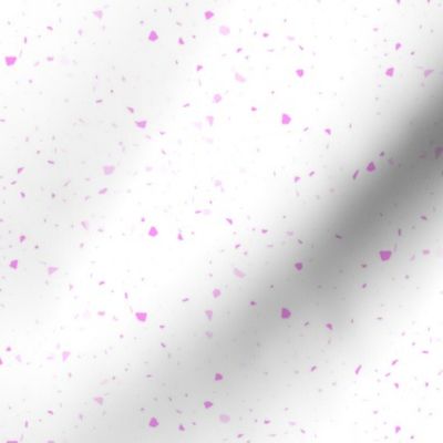 Pink and White Speckled Terrazzo Seamless Repeat