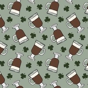 (small scale) Irish coffee - sage - LAD22