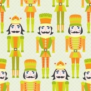 Christmas Nutcrackers // Orange and Green