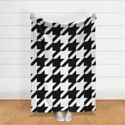 The Houndstooth Check - Black and White ~ Flippin' Huge