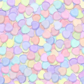 Valentines Heart Candies - Scatter