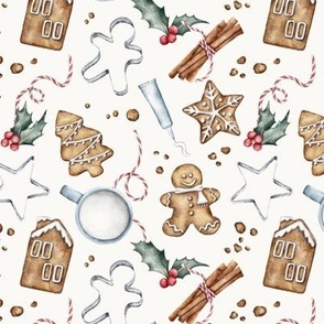 gingerbread cookies - 6" repeat