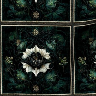 Evergreen gothic quilt 2