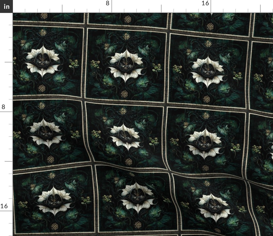 Evergreen gothic quilt 2