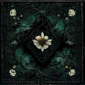 Evergreen gothic quilt 7