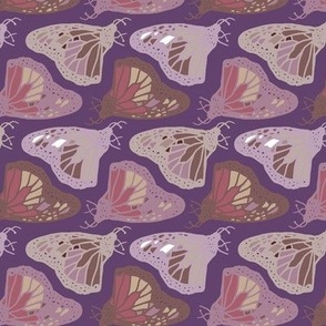 Butterfly Kaleidoscope-Purple