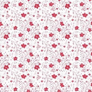 Watercolor_RedFlowers_Pattern_1