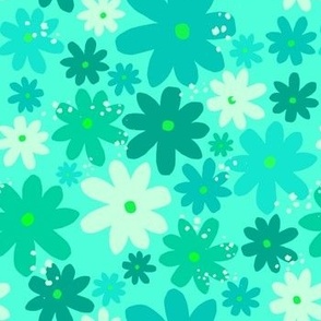 Flower Power - green - medium